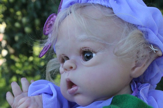 Офелька-стрекоза, куклёныш реборн Элины Кудрявцевой