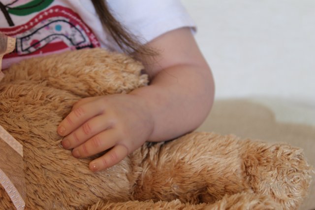 Моя милая Мариночка! Малышка реборн из молда Camille