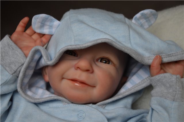 Малыш реборн позитивчик — Куклы Реборн (Reborn): работы мастеров (фото 9)