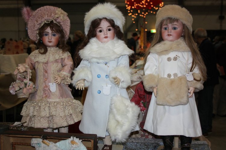 Выставка кукол, мишек тедди, кукольных домиков и миниатюры в Den Bosch (Нидерланды) 24-25 октября 2015 год. Часть вторая