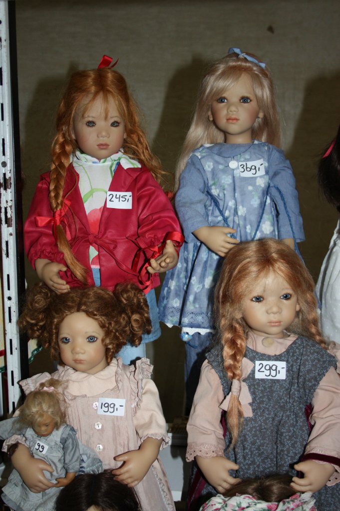 Выставка кукол, мишек тедди, кукольных домиков и миниатюры в Den Bosch (Нидерланды) 24-25 октября 2015 год. Часть вторая