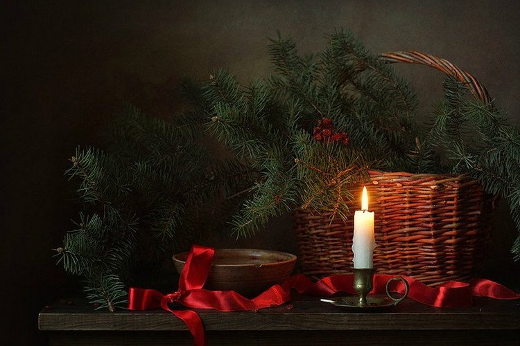 Чудесные новогодние натюрморты