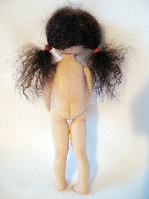 Моя первая текстильная куколка