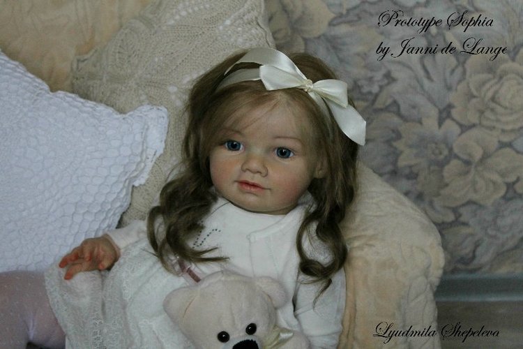 Прототип Sophia by Jannie de Lange. Кукла реборн Шепелевой Людмилы (фото 9)