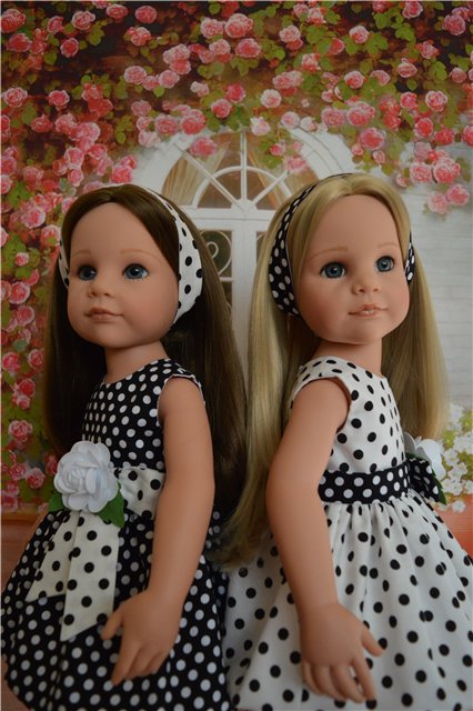 Черно-белые горошки очень девочкам к лицу | Бэйбики Черно-белые горошки очень девочкам к лицу (фото 5)