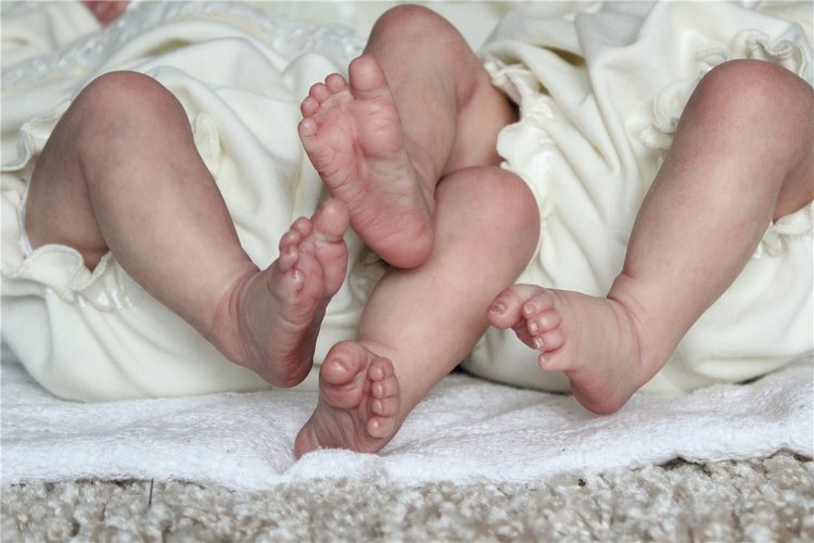 Моя двойня. Aurora Sky от Laura Lee Eagles. Кукла реборн Светланы Преображенской (фото 5)