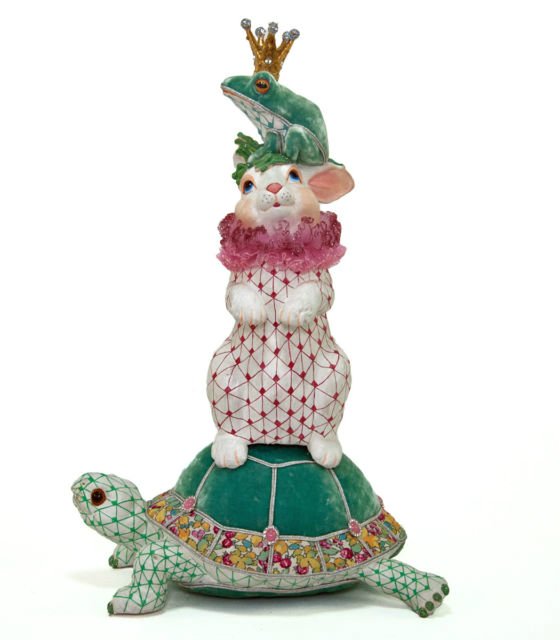 Волшебный мир Katherine collection - нет нет.. вам не кажется это действительно Олень - балерина и Гиппопотам манекенщица