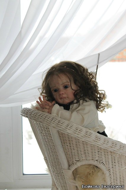 Кукла реборн Frida от Karola Wegerich в моём исполнении