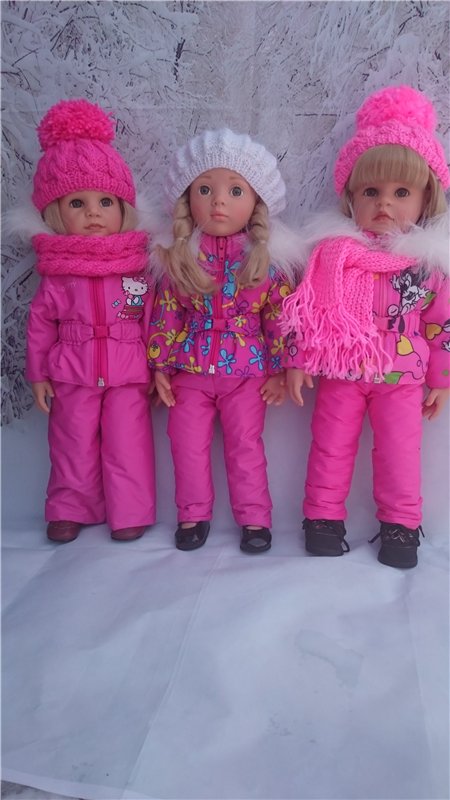 Блондинки в розовом — Одежда и обувь для кукол своими руками: фото