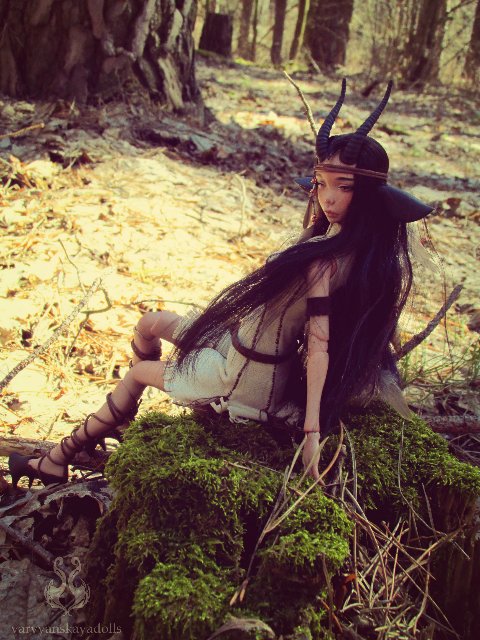 Полиуретановая шарнирная кукла Сейен (фото 2)