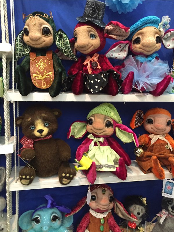 Я по выставке гуляла... Мишкаград 2016. Фотообзор