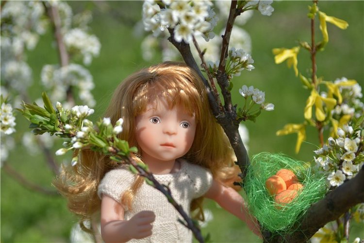 Во саду ли, в огороде — Куклы Sylvia Natterer (Сильвия Наттерер): Gotz (фото 5)