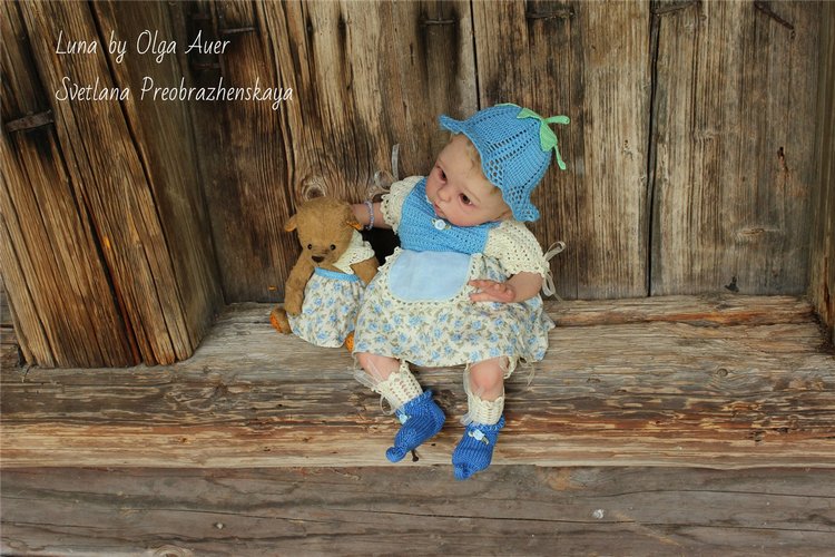 Эльф Luna by Olga Auer, мой прототип. Кукла реборн Светланы Преображенской