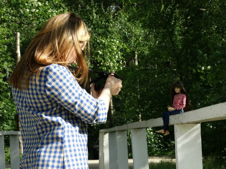 С куклами на природе — Интересное и необычное: фотоподборки