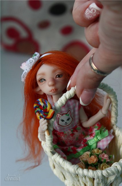 Зефирка Фиби. Авторская мышуля Лидии Снуль (фото 7)