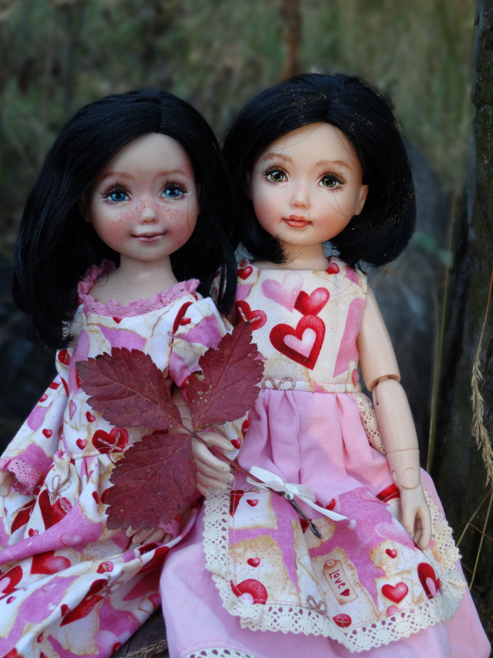 Любимые куколки Jolina в осеннем лесу