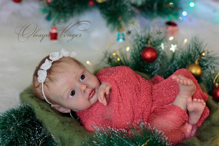 Моя Хлоя, мой любознательный Совенок, кукла реборн Олеси Венгер (фото 5)