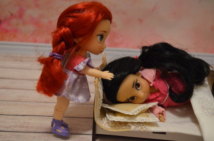 Мини дисней аниматорс - когда хочеться спать (фото 6)