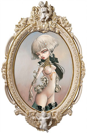 Мрачные и прекрасные куклы художницы Кукула (Kukula) в оригинальных арт иллюстрациях Натали Абрамович. Много фото