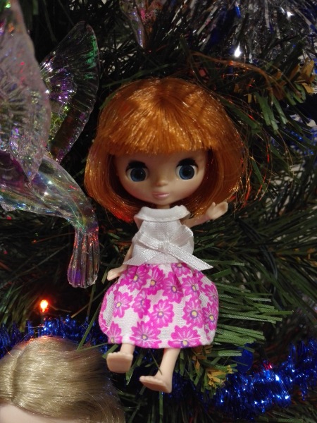 Пересадка Blythe Petite на Polly Pocket