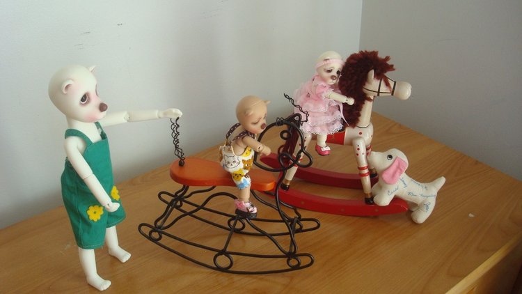 Я Люблю свою лошадку — Куклы Liz Frost (Лиз Фрост): авторские BJD (БЖД)