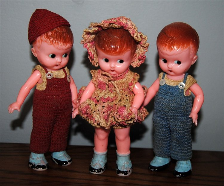 Винтажные игрушки компании "Knickerbocker", США. Продолжение