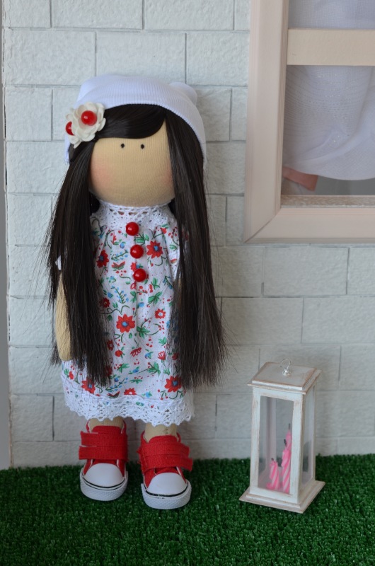 Большой румбокс с аксессуарами (фотозона 7в1) для кукол от 25 см