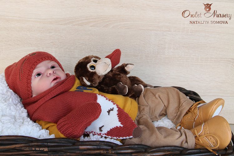 Тимофей. Кукла реборн Наталии Сомовой