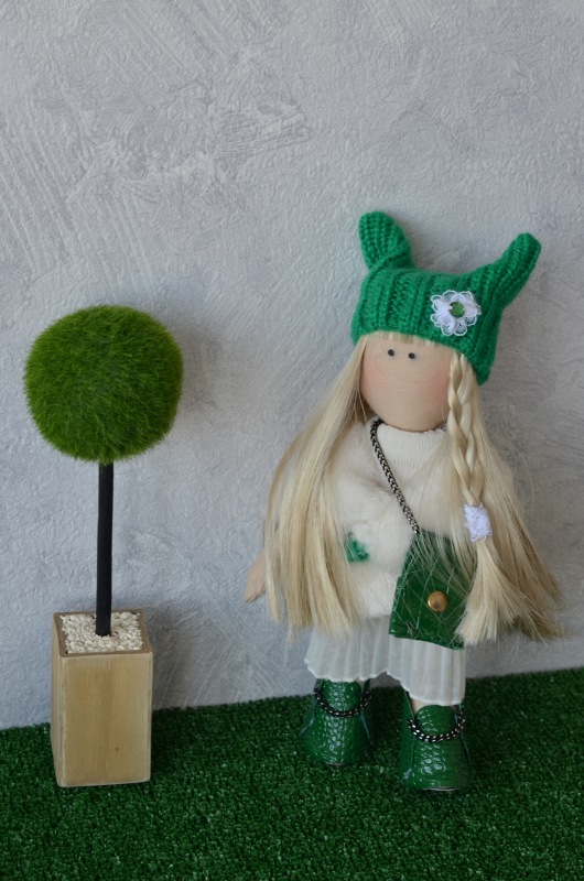 Большой румбокс с аксессуарами (фотозона 7в1) для кукол от 25 см