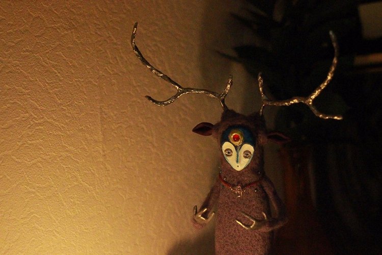 Kiyoshi - Тихий — Авторские куклы из шерсти (валяние): сухое (фото 4)