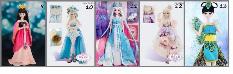 Совместная покупка кукол и аксесуаров для кукол в Китае (фото 3)