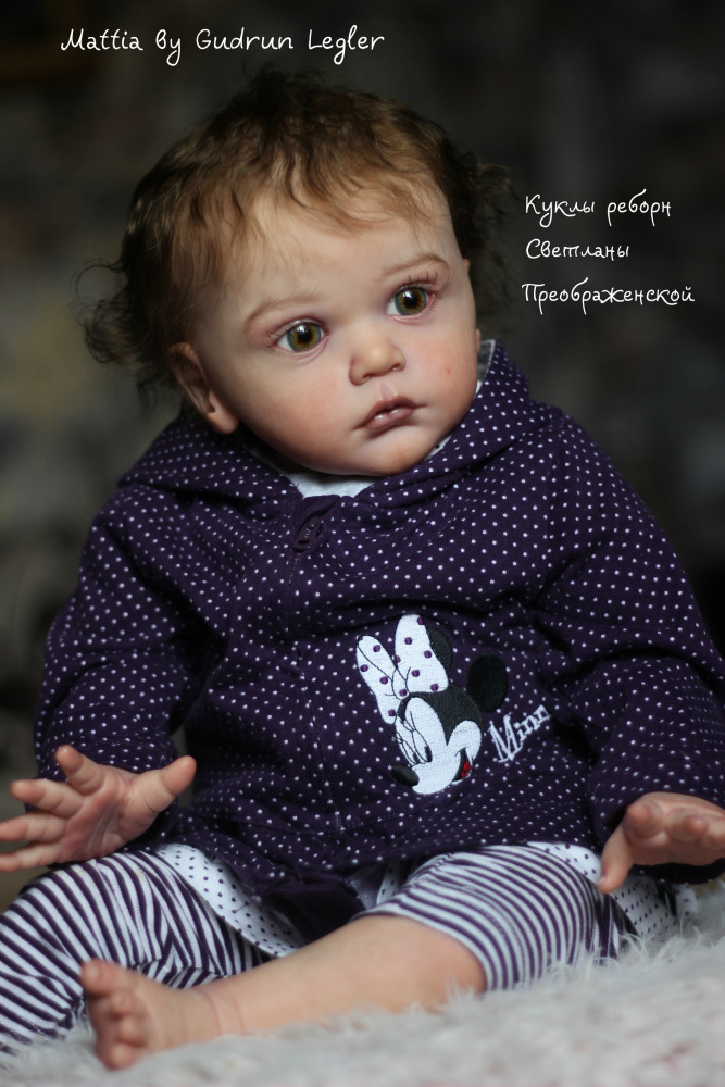 Еще раз Мышка. Mattia by Gudrun Legler. Кукла реборн Преображенской Светланы (фото 3)