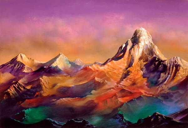 Мир фантастической живописи Бориса Вальехо