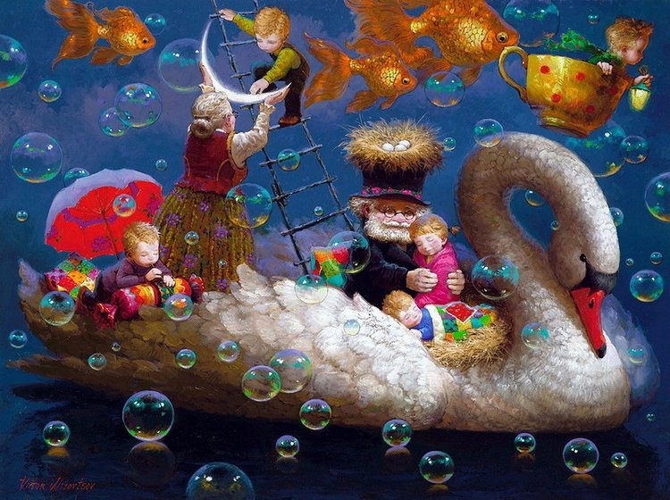 АНГЕЛЫ РЯДОМ С НАМИ ЖИВУТ... Сказочный иллюстратор (фото 9)