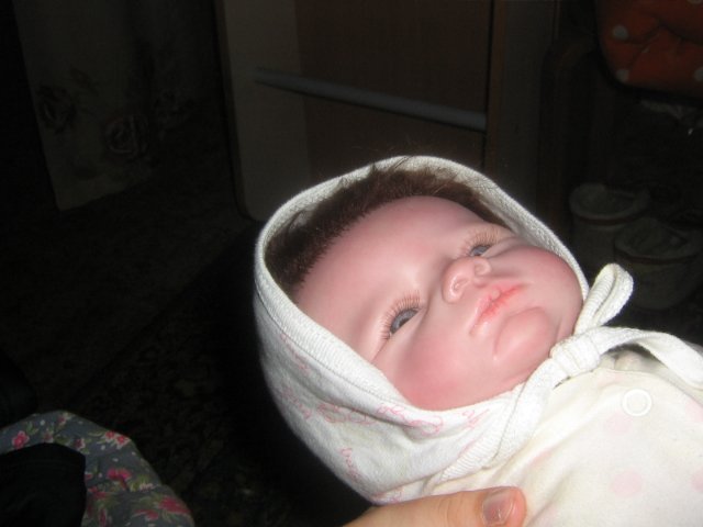 Моя первая малышка реборн Викуша (фото 7)