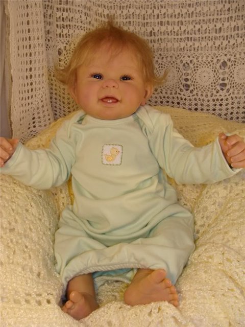 Кукла реборн, молд Мэгги от Евы Воскобинер (фото 7)