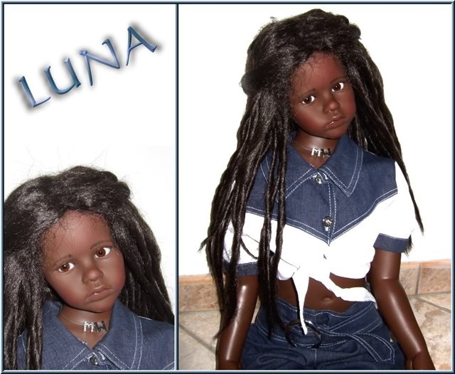 Черная Луна (Luna) от Мари Мишель (Marie-Mishell) | Бэйбики Черная Луна (Luna) от Мари Мишель (Marie-Mishell) (фото 2)