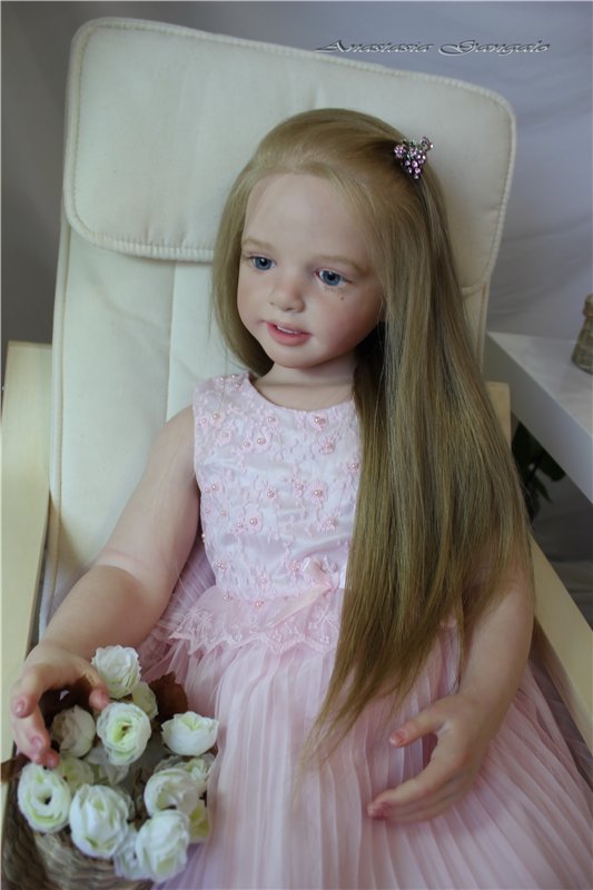 Святослава. Мой светлый ангел. Кукла реборн Анастасии Гангало