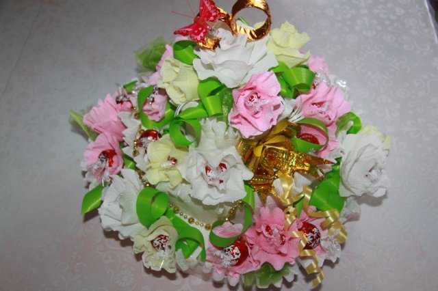 Тортик из конфет — Как сделать аксессуары для кукол: сумки (фото 9)