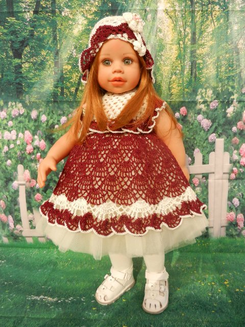 Нежная рыжулька Эммочка от Monika Levenig