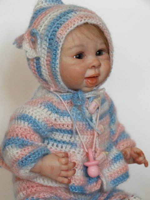 Капочка в новом наряде — Куклы Реборн (Reborn): домашние фото (фото 6)