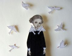 Удивительные бумажные куклы японской художницы Maki Hino (фото 2)