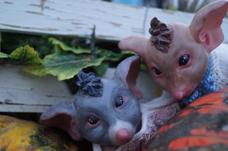 Мышатки-куклы реборн Рязановой Елены