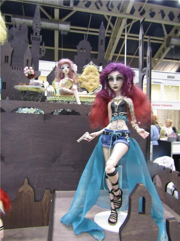 Тишинка 2016. Осенние впечатления о выставке. Чудище мое ненаглядное! Салон кукол. Фотоотчет | Бэйбики Тишинка 2016. Осенние впечатления о выставке. Чудище мое ненаглядное! Салон кукол. Фотоотчет (фото 3)