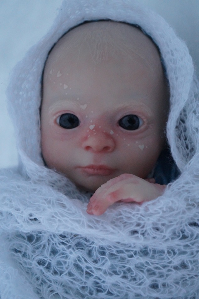 Зимний эльф Снежан — Куклы Реборн (Reborn): работы мастеров