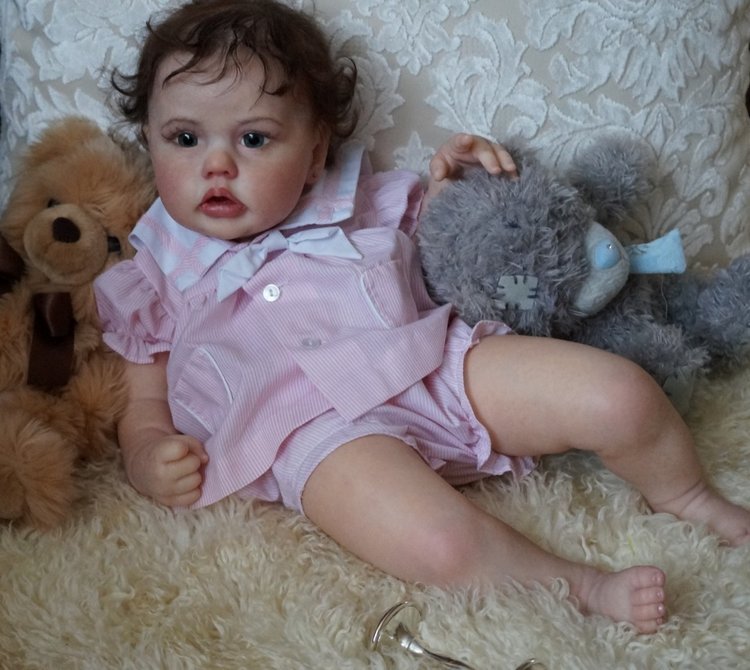 Я назвала ее Scarlett. Кукла реборн Наталии Коноваловой (фото 8)