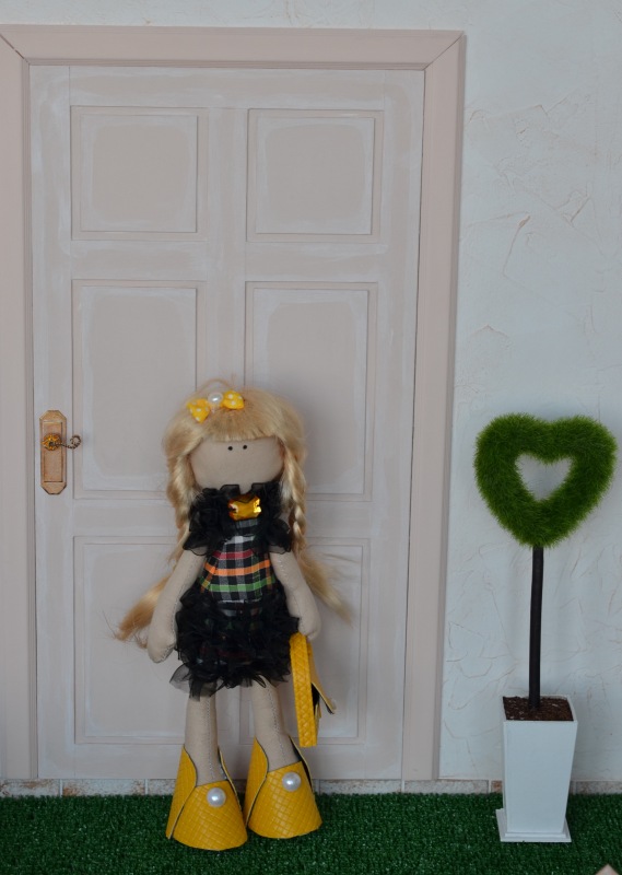 Большой румбокс с аксессуарами (фотозона 7в1) для кукол от 25 см