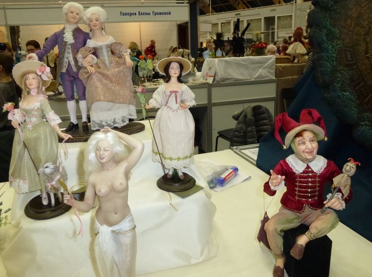Весенний Бал Кукол на Тишинке: Куклы