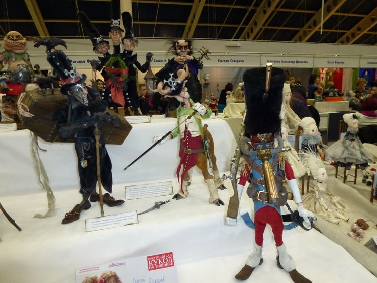 Весенний Бал Кукол на Тишинке: Куклы