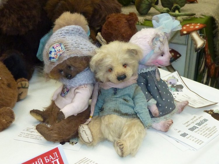 Весенний Бал Кукол на Тишинке: Медведи и интересные игрушки